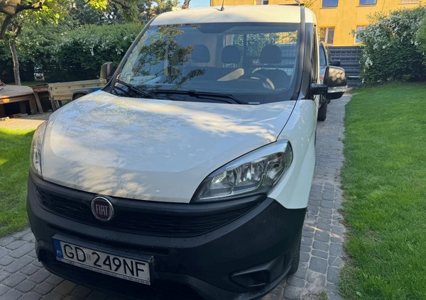 Fiat Doblo cena 29500 przebieg: 129000, rok produkcji 2015 z Gdańsk małe 137